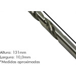Broca Aco Rapido Irwin 10,0Mm - Kit C/5 Unidades