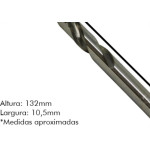 Broca Aco Rapido Irwin 10,5Mm - Kit C/5 Unidades