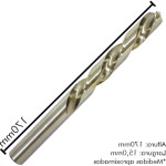 Broca Aco Rapido Irwin 15,0Mm Twill