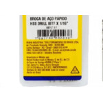 Broca Aco Rapido Irwin (1/16) - Kit C/10 Unidades