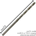 Broca Aco Rapido Irwin D 3/32 - Kit C/10 Unidades