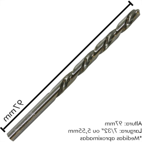 Broca Aco Rapido Irwin L 7/32 - Kit C/10 Unidades