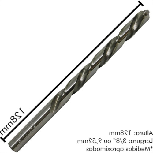 Broca Aco Rapido Irwin R 3/8-9,5 - Kit C/5 Unidades