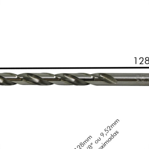 Broca Aco Rapido Irwin R 3/8-9,5 - Kit C/5 Unidades
