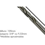 Broca Aco Rapido Irwin R 3/8-9,5 - Kit C/5 Unidades