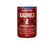 Corante Xadrez 50Ml Vermelho - Kit C/12 Unidades