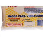 Massa Vidraceiro Linhal Pct.C/500Gr - Kit C/12 Unidades