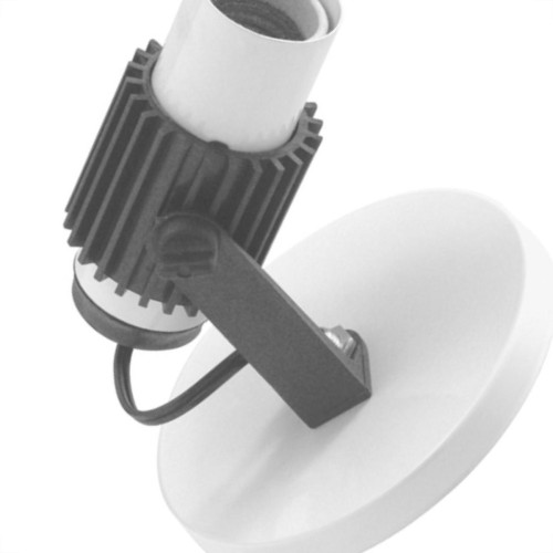 Spot Tubinho Aletado I Branco Jr.Ilumi
