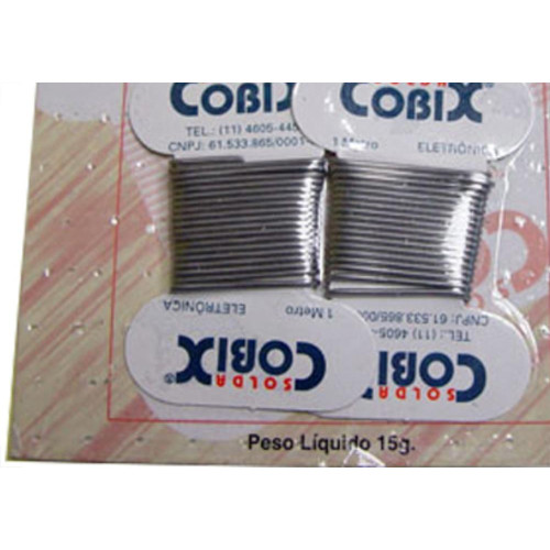 Solda Cobix Em Cartela ela C/2 Unidades