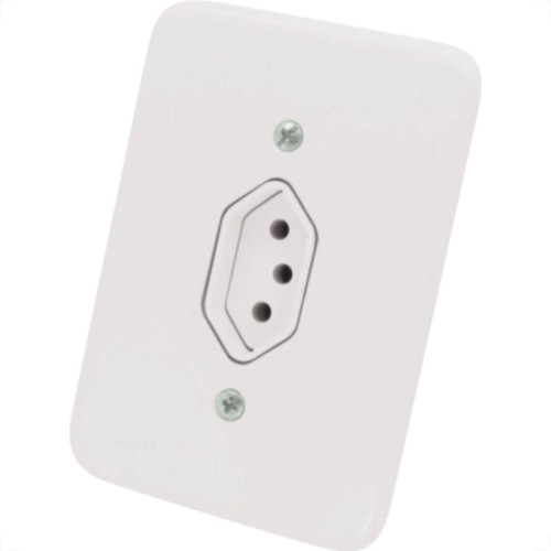 Kit C/2 - Conjunto Radial Pollar 1901113 1Tomada 10A