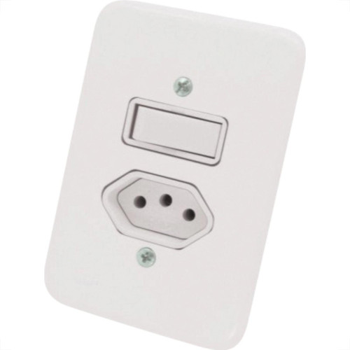 Kit C/2 - Conjunto Radial Pollar 1901118 1 Interruptor Si...