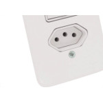 Kit C/2 - Conjunto Radial Pollar 1901118 1 Interruptor Si...
