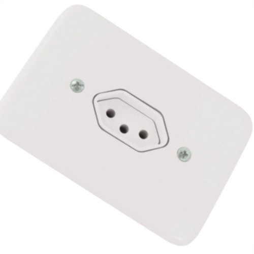 Kit C/2 - Conjunto Radial Pollar 1901176 1Tomada 20A