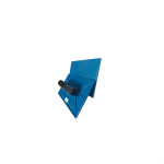 Kit C/3 - Desempenadeira Pvc Emave Azul Corrugada 18X30