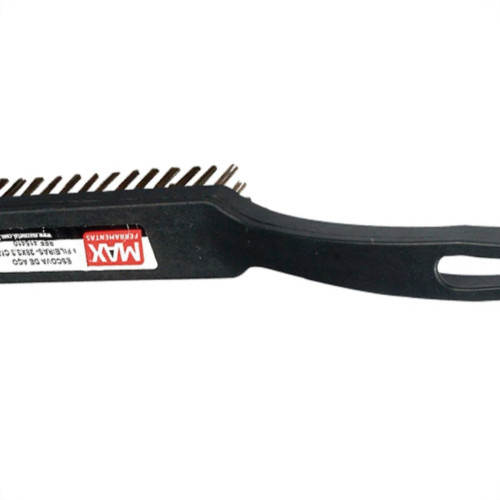 Escova Aco Max C/Cabo Plastico 415310 - Kit C/12 Unidades
