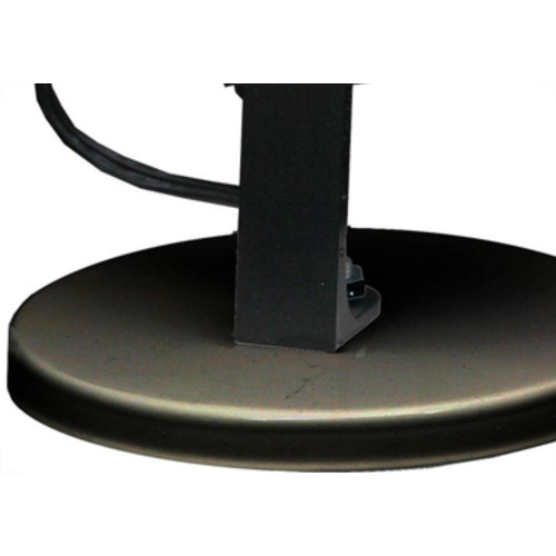 Spot Tubinho Aletado I Preto Jr.Ilumi