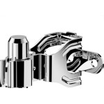 Fixador Porta P/Piso(0068-01)Ni Soprano - Kit C/12 Unidades