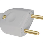 Pino Macho Tramon 2P 10A 401/01-02 Cinza - Kit C/10 Unidades