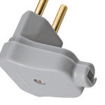 Pino Triang.Tramo.Segur 10A 401/006 Cinza - Kit C/10 Unidades