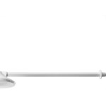 Chuveiro Frio Completo 5''Herc Branco Sem Registro 2318 - Kit C/6 