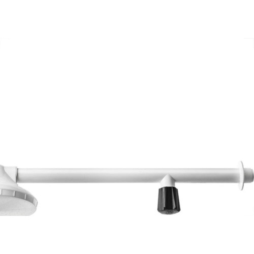 Chuveiro Frio Completo 5''Herc Branco Com Registro 2320 - Kit C/6 