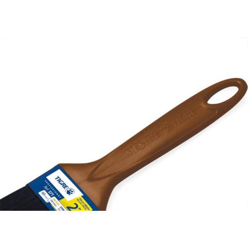 Pincel Trincha Pintura Tigre   571 X 1.1/2'' Preta  - Kit C/12 