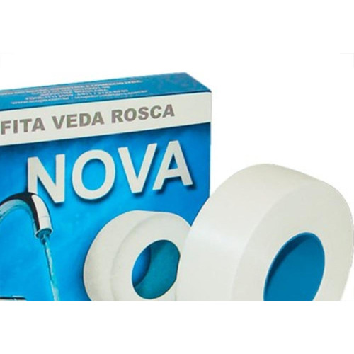 Veda Rosca Nova 18 X 10M 31 - Kit C/120 