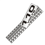 Placa Sinalizacao Aluminio 01,5X3,5 ''110V'' Com 16 Pecas 100Co