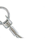 Mosquetao Sao Raphael 02 Com Argola Zincado 125Mm  - Kit C/12 