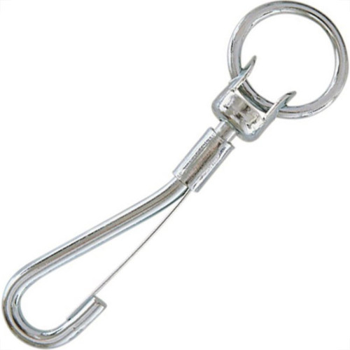 Mosquetao Sao Raphael 03 Com Argola Zincado 130Mm  - Kit C/12 