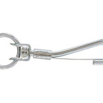 Mosquetao Sao Raphael 03 Com Argola Zincado 130Mm  - Kit C/12 