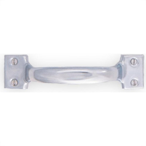 Puxador Alca Chapa Zincado Sao Raphael 1  - Kit C/12 