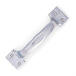 Puxador Alca Chapa Zincado Sao Raphael 1  - Kit C/12 