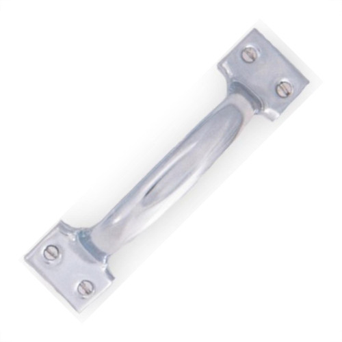 Puxador Alca Chapa Zincado Sao Raphael 1  - Kit C/12 