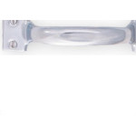 Puxador Alca Chapa Zincado Sao Raphael 1  - Kit C/12 