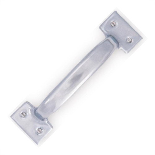 Puxador Alca Chapa Zincado Sao Raphael 2  - Kit C/12 