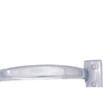 Puxador Alca Chapa Zincado Sao Raphael 3  - Kit C/12 