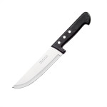 Faca Tramontina Cozinha Inox Cabo Preto 07''  - Kit C/12 