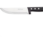 Faca Tramontina Cozinha Inox Cabo Preto 07''  - Kit C/12 