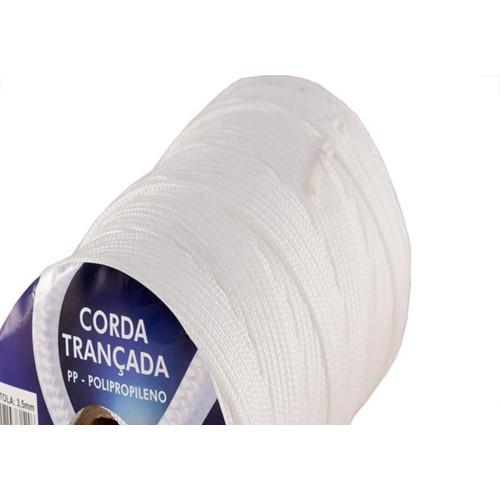 Corda Polipropileno Trancada Riomar 03,5Mm Branca+-172M 