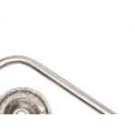 Braco Para Tempo 0,50Cm Curvo Com Canopla 1503 - Kit C/10 