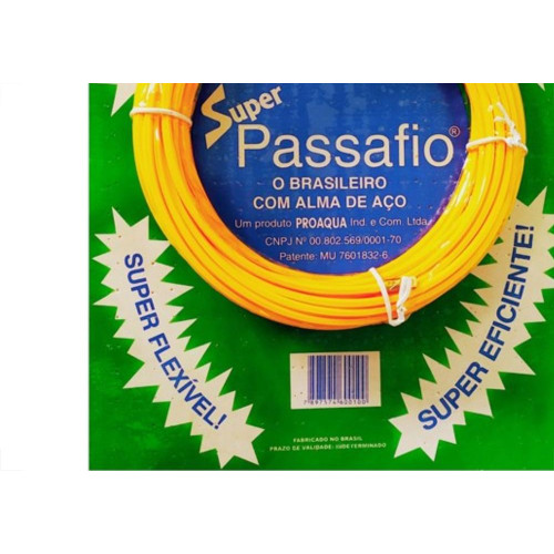 Passa Fio Nylon Proaqua Cabo Aco 15 Super 15