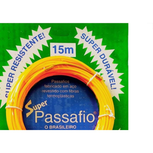 Passa Fio Nylon Proaqua Cabo Aco 15 Super 15