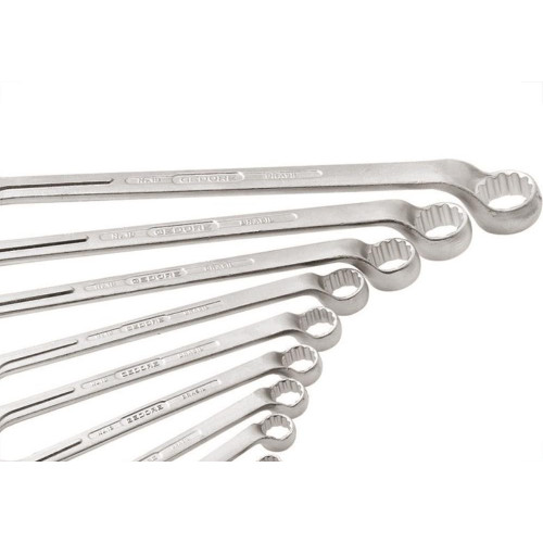 Chave Combinada Gedore Cromo Vanadium 6 A 22Mm Com 10 Pecas 2601