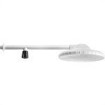 Chuveiro Frio Completo 8''Herc Branco Com Registro 2353