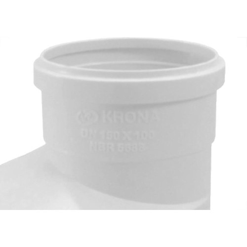Reducao Excentrica Esgoto Krona 150X100 657 - Kit C/5 