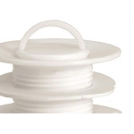 Valvula Pia Plastica Amanco Branca 11883 - Kit C/20 