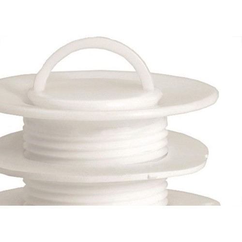 Valvula Pia Plastica Amanco Branca 11883 - Kit C/20 