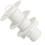Valvula Lavatorio Plastica Amanco Branca Sem Ladrao 8 11887 - Kit C/20 