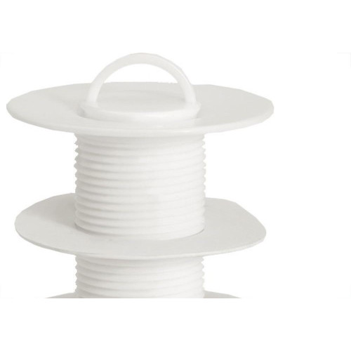 Valvula Lavatorio Plastica Amanco Branca Sem Ladrao 8 11887 - Kit C/20 